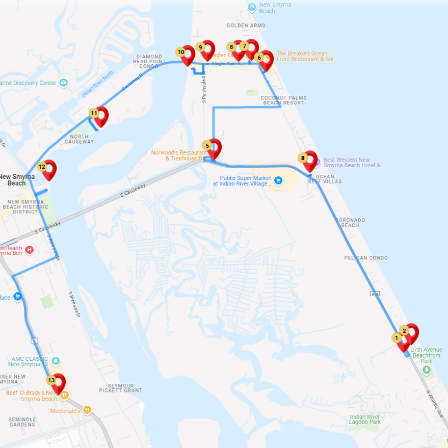 Coastal catch itinerary-1 Coastal catch itinerary-1