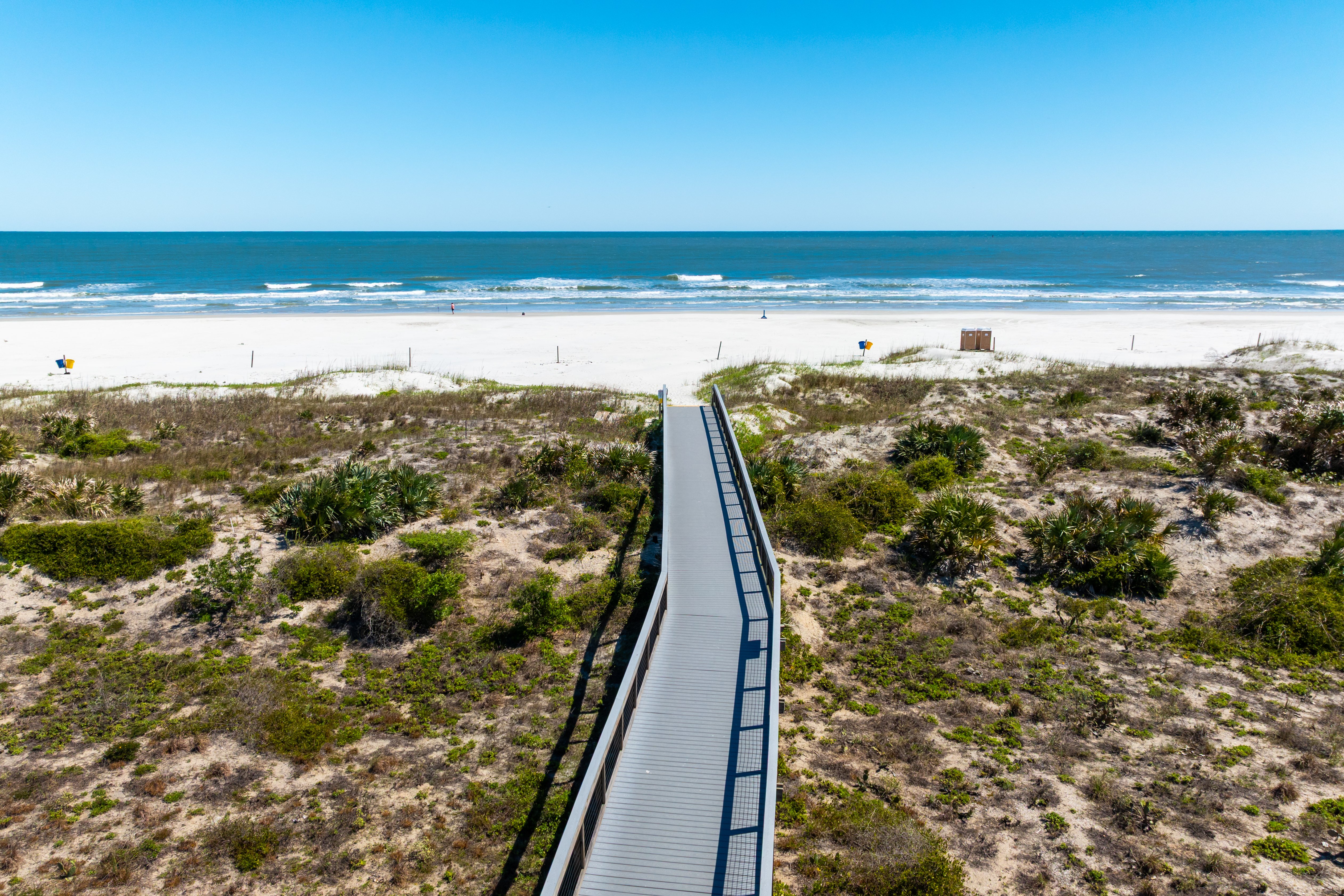 New Smyrna Beach - Smyrna Dunes Park  - Aerial Boardwalk and Beach - 2025 (Roundhouse Creative)